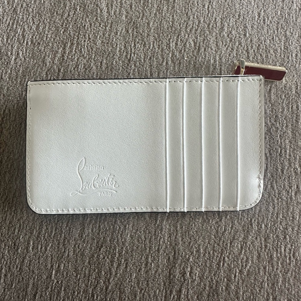 Christian Louboutin Punching Leather Coin and Card Case - Picture 3 of 10